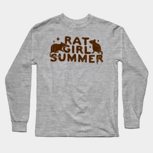 Rat Girl Summer Long Sleeve T-Shirt